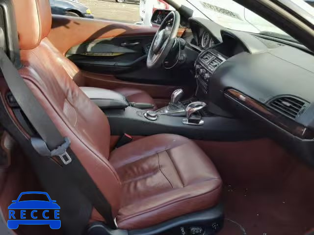 2008 BMW 650 WBAEB53528CX63147 зображення 4