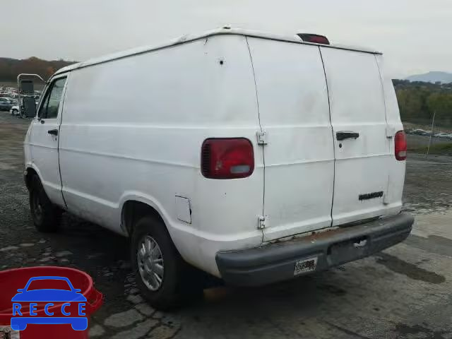 1997 DODGE RAM VAN 2B7HB21XXVK514108 зображення 2