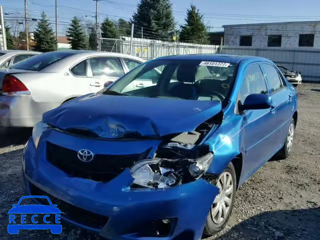 2009 TOYOTA COROLLA BA 2T1BU40E39C126243 Bild 1