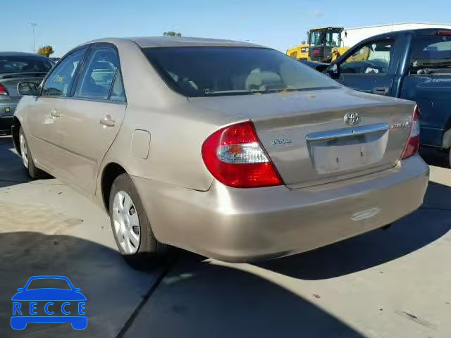2003 TOYOTA CAMRY LE 4T1BE32K93U162728 image 2