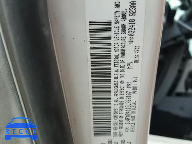 2009 JEEP WRANGLER 1J4FA24119L763107 зображення 9