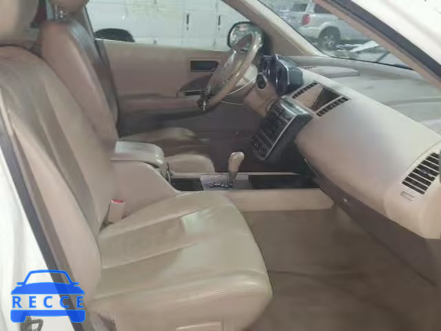 2003 NISSAN MURANO SL JN8AZ08W73W227047 image 4