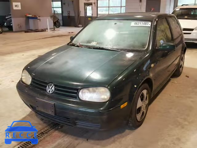 2000 VOLKSWAGEN GOLF WVWBC21J4YW300135 image 1