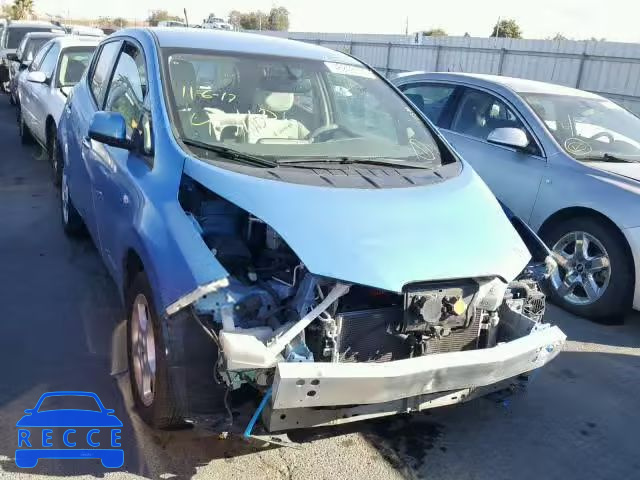 2011 NISSAN LEAF JN1AZ0CP2BT007927 image 0