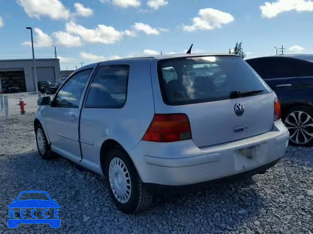 2000 VOLKSWAGEN GOLF WVWBF21J4YW360634 image 2