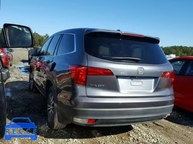 2016 HONDA PILOT EXLN 5FNYF5H75GB008056 image 2
