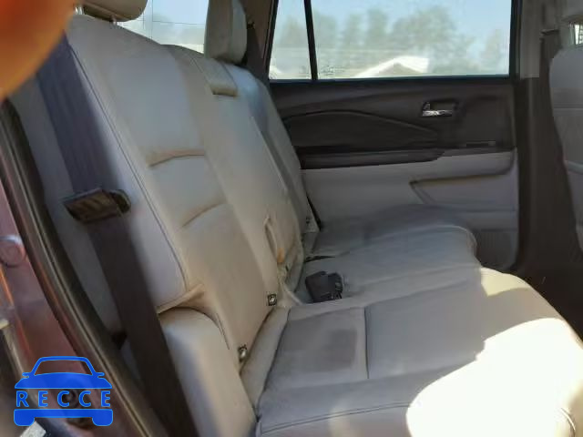 2016 HONDA PILOT EXLN 5FNYF5H75GB008056 image 5