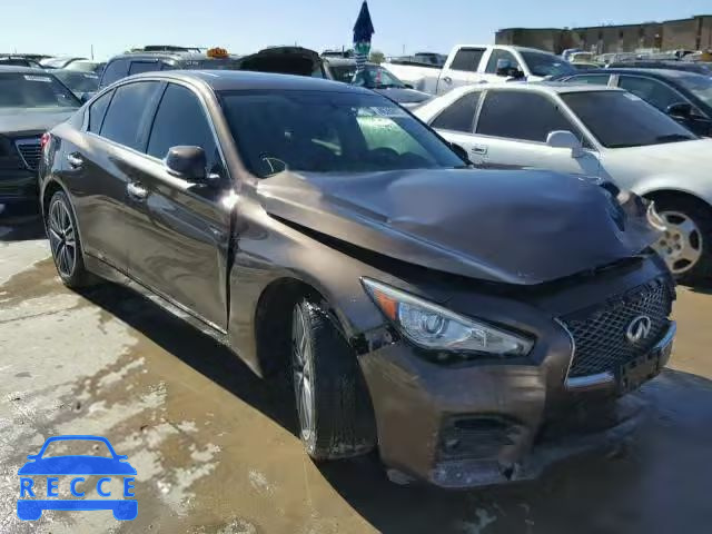 2014 INFINITI Q50 BASE JN1BV7AP0EM675297 зображення 0