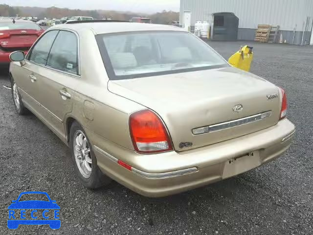 2002 HYUNDAI XG 350 KMHFU45E62A231262 image 2