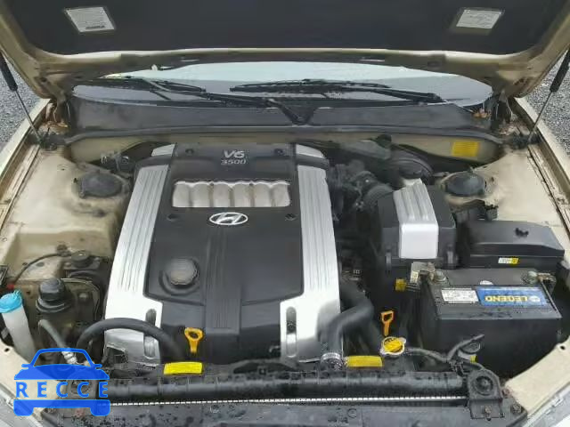 2002 HYUNDAI XG 350 KMHFU45E62A231262 image 6