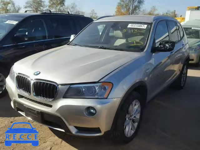 2013 BMW X3 5UXWX9C59D0A08168 зображення 1