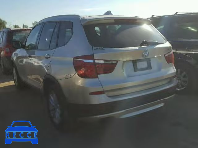 2013 BMW X3 5UXWX9C59D0A08168 image 2