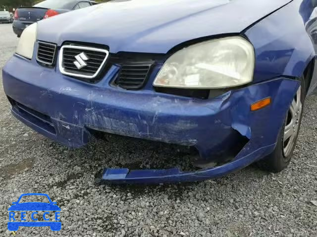 2004 SUZUKI FORENZA KL5JD52Z84K923795 image 8
