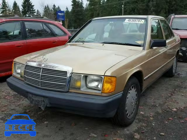 1986 MERCEDES-BENZ 190 WDBDA24D3GF258851 Bild 1