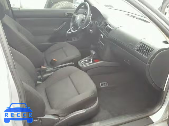 2001 VOLKSWAGEN GOLF WVWBT21J01W082880 image 4