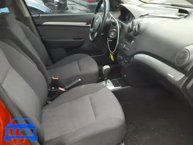 2011 CHEVROLET AVEO LS KL1TD5DE6BB215952 image 4