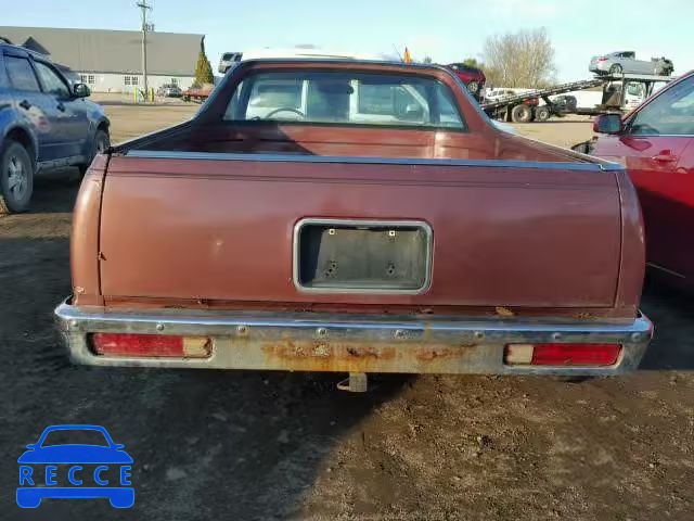 1986 CHEVROLET EL CAMINO 3GCCW80Z4GS914473 image 9