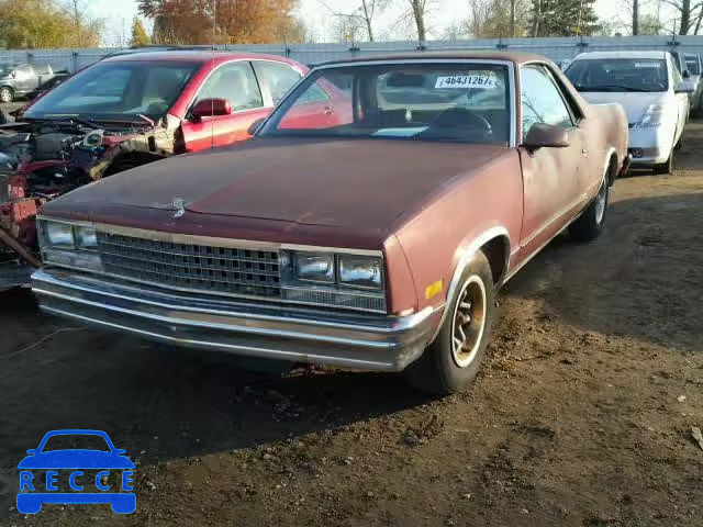 1986 CHEVROLET EL CAMINO 3GCCW80Z4GS914473 image 1