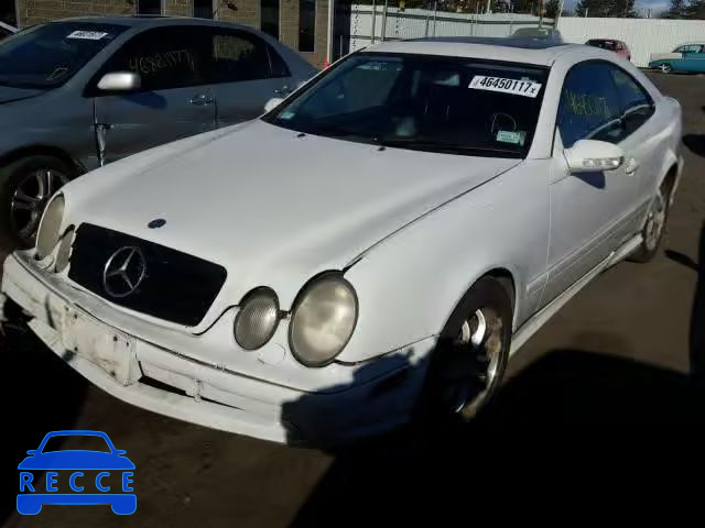 2000 MERCEDES-BENZ CLK 430 WDBLJ70G8YF120278 Bild 1