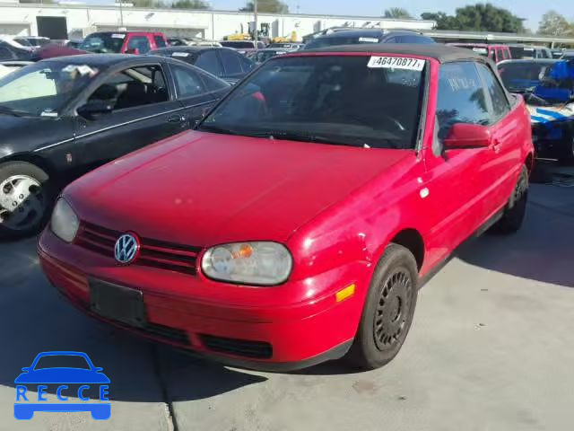 2001 VOLKSWAGEN CABRIO 3VWBC21V31M801460 image 1