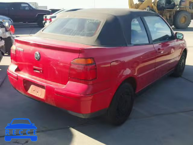 2001 VOLKSWAGEN CABRIO 3VWBC21V31M801460 зображення 3