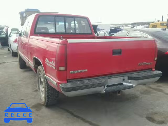 1993 GMC SIERRA K15 2GTEK19K0P1542711 image 2