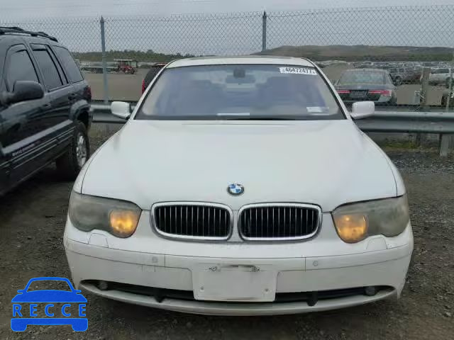 2004 BMW 745 WBAGL63464DP69024 зображення 6