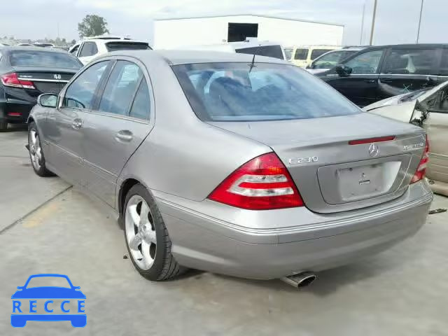 2005 MERCEDES-BENZ C 230K SPO WDBRF40J25F604013 image 2