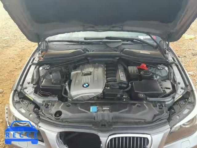 2007 BMW 530 I WBANE73567CM48448 зображення 6