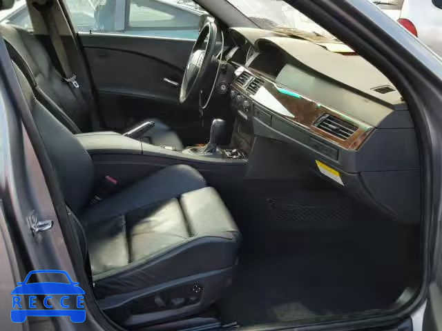 2005 BMW 530 WBANA73575B817204 зображення 4