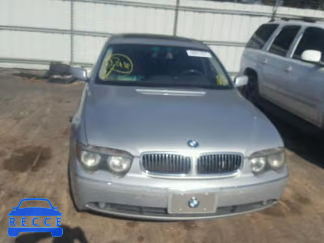 2004 BMW 745 LI WBAGN63494DS45831 зображення 8