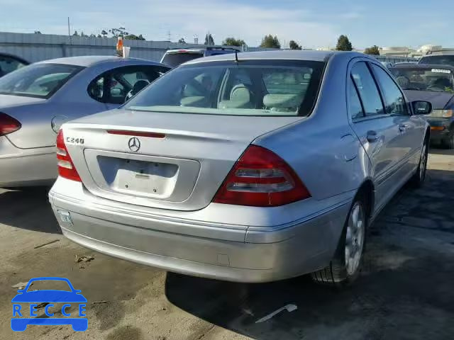 2001 MERCEDES-BENZ C 240 WDBRF61J01F067999 зображення 3