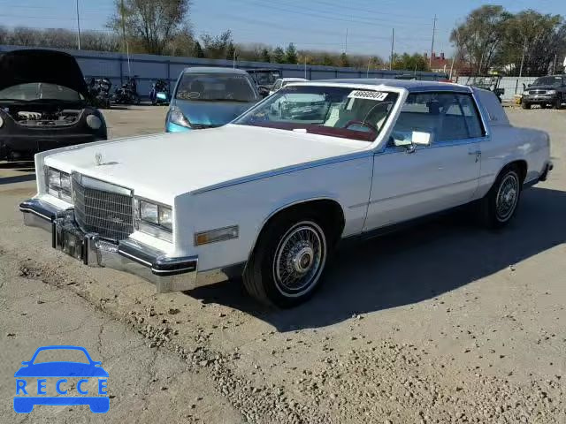 1984 CADILLAC ELDORADO 1G6AL5785EE645597 Bild 1