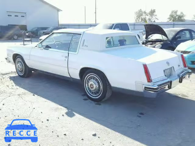 1984 CADILLAC ELDORADO 1G6AL5785EE645597 зображення 2