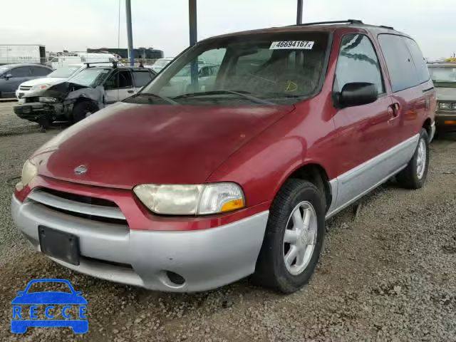 2002 NISSAN QUEST 4N2ZN15T02D805541 image 1