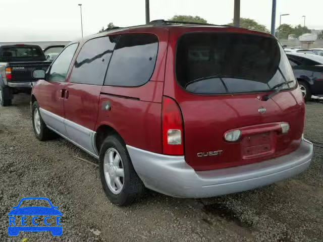 2002 NISSAN QUEST 4N2ZN15T02D805541 зображення 2