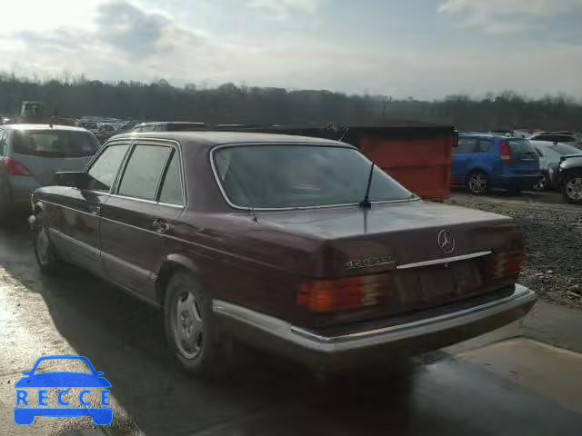 1987 MERCEDES-BENZ 420 SEL WDBCA35D7HA355968 зображення 2