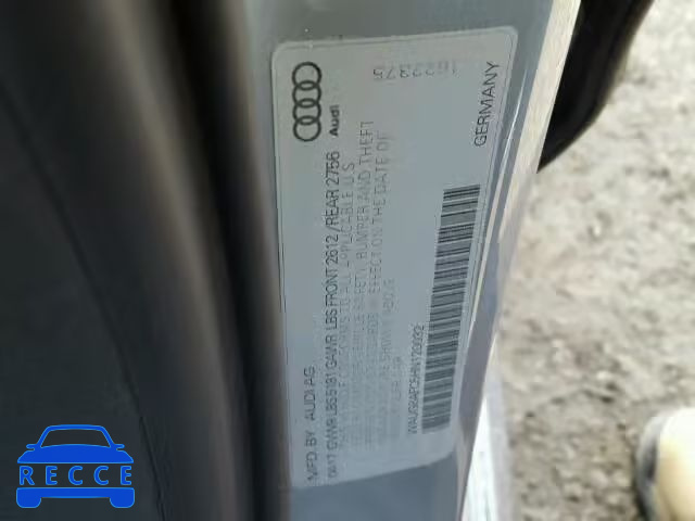 2017 AUDI A6 PREMIUM WAUG8AFC5HN120032 image 9