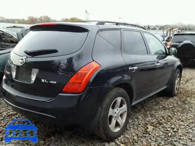 2004 NISSAN MURANO SL JN8AZ08W04W338055 зображення 3