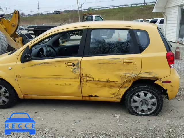 2007 CHEVROLET AVEO BASE KL1TD66627B754295 Bild 8