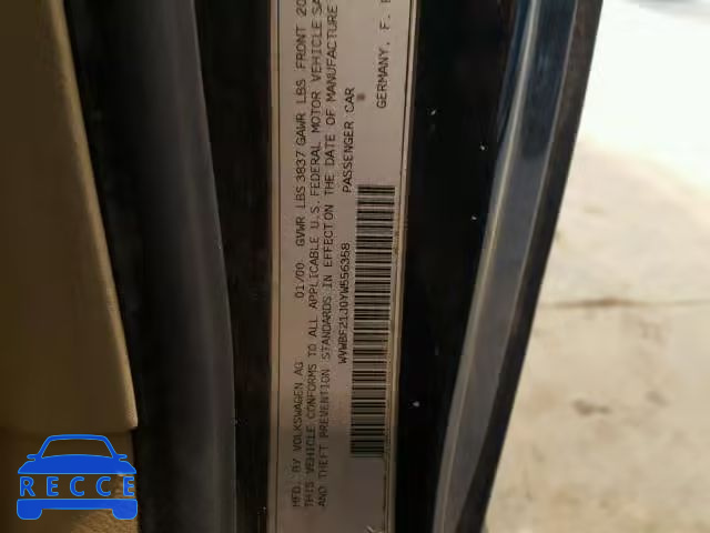 2000 VOLKSWAGEN GOLF WVWBF21J0YW556358 Bild 9