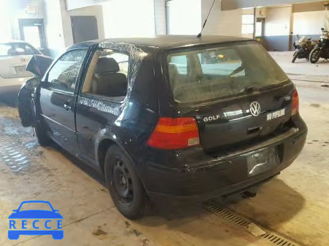 2000 VOLKSWAGEN GOLF WVWBF21J0YW556358 image 2