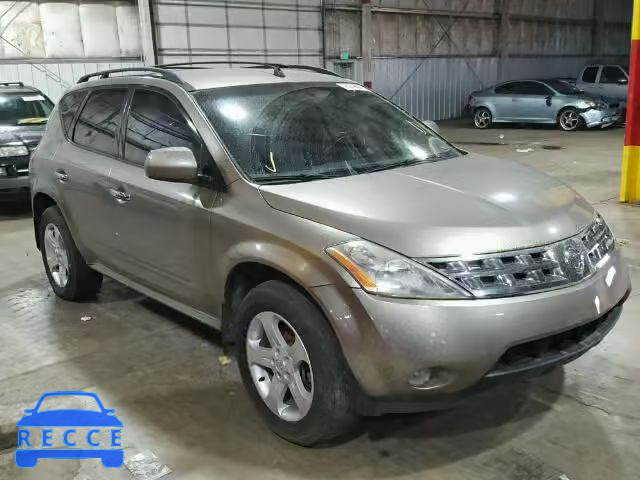 2004 NISSAN MURANO SL JN8AZ08W84W337848 image 0