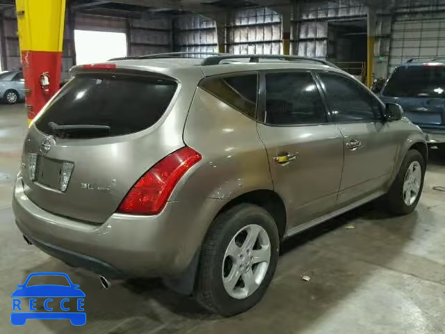 2004 NISSAN MURANO SL JN8AZ08W84W337848 image 3