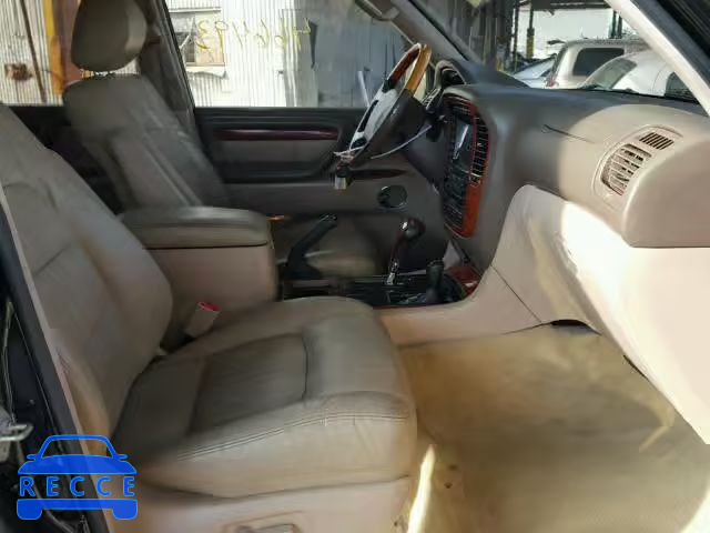 2002 LEXUS LX 470 JTJHT00W723521472 image 4