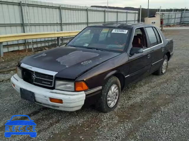 1992 DODGE SPIRIT 1B3XA46K1NF129396 image 1