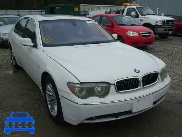 2004 BMW 745 WBAGN63464DS47603 зображення 0