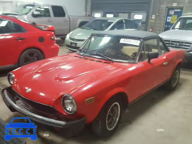 1982 FIAT 124 ZFAAS00BXC5003227 зображення 1