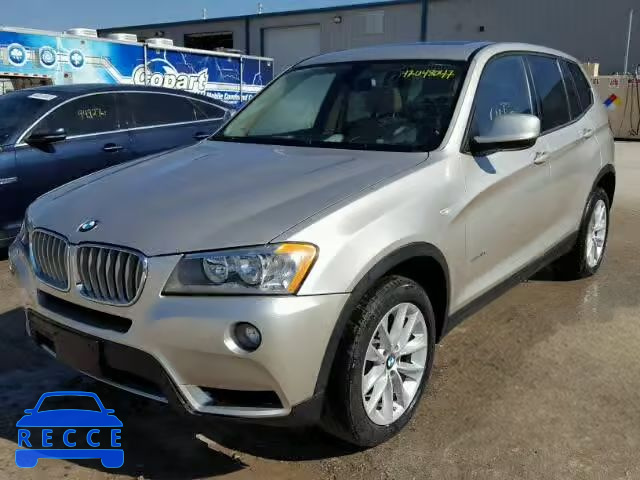 2013 BMW X3 5UXWX9C53D0A21532 Bild 1