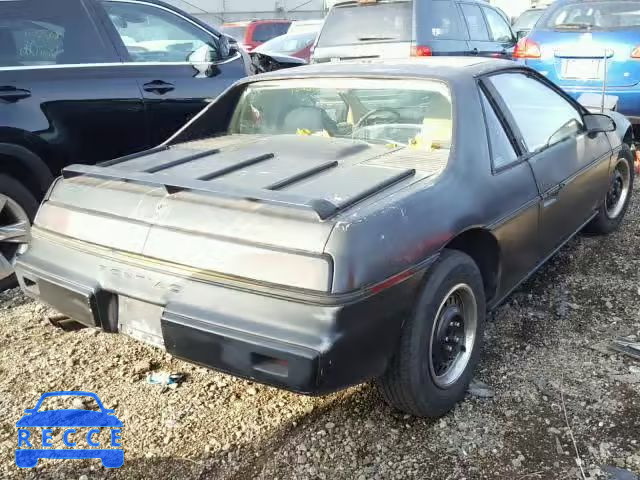 1986 PONTIAC FIERO 1G2PE37R6GP206323 image 3